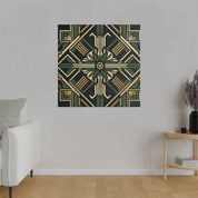 Deco Dazzle Elegance Pattern Art Deco Wall Art Canvas