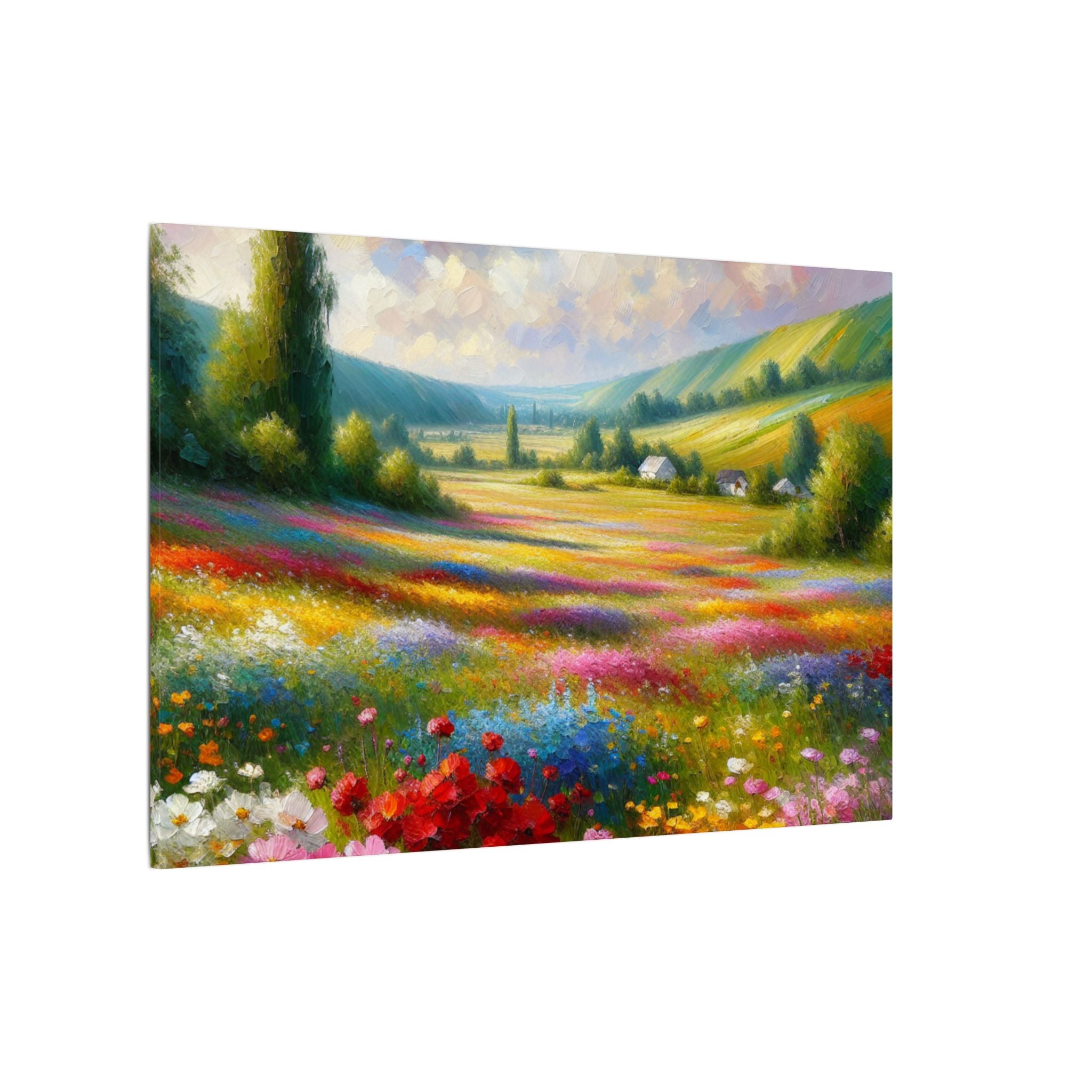 Countryside Wildflower Meadow Canvas