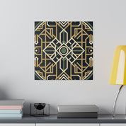 Deco Dazzle Cascade Art Deco Wall Art Canvas