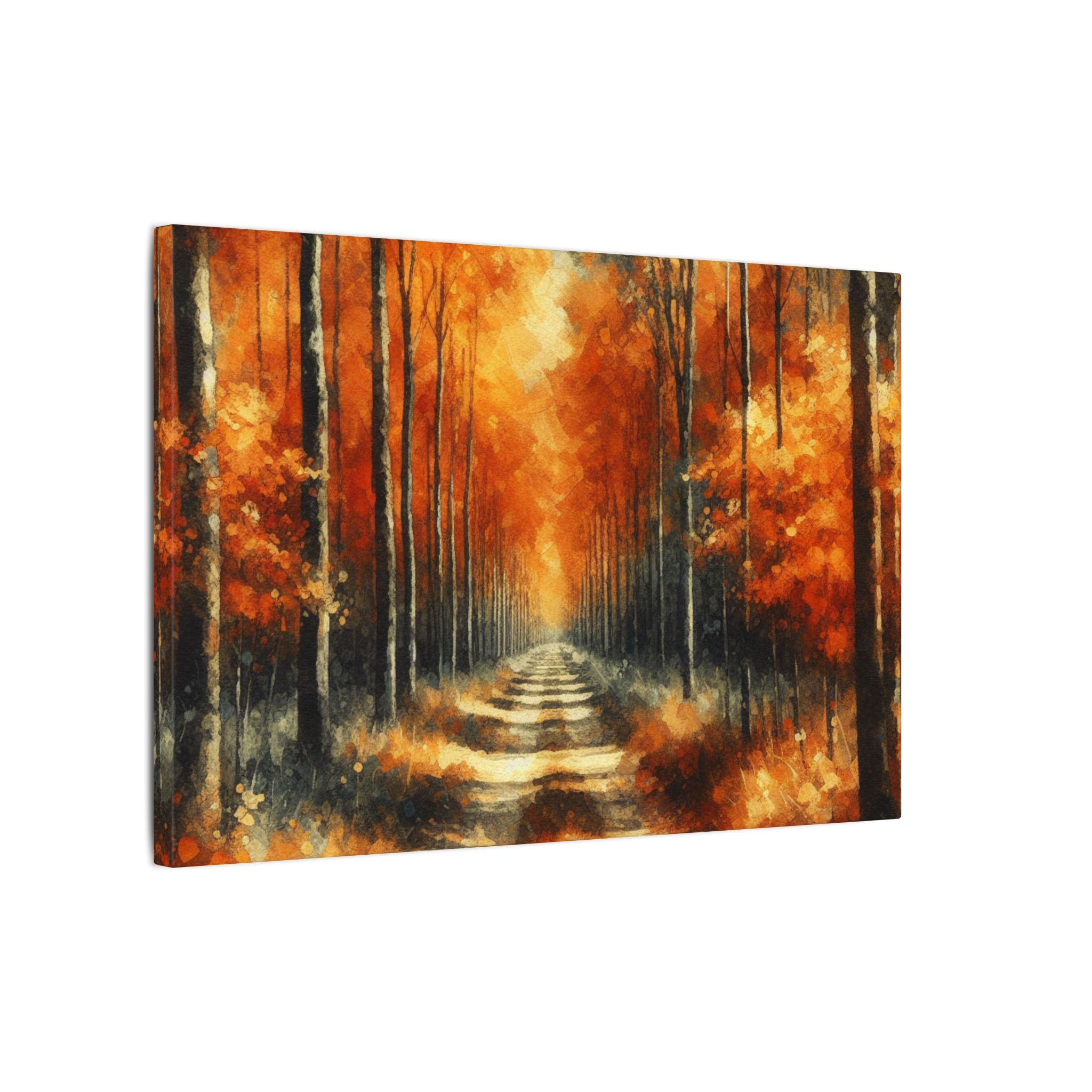 Autumn Pathway Canvas