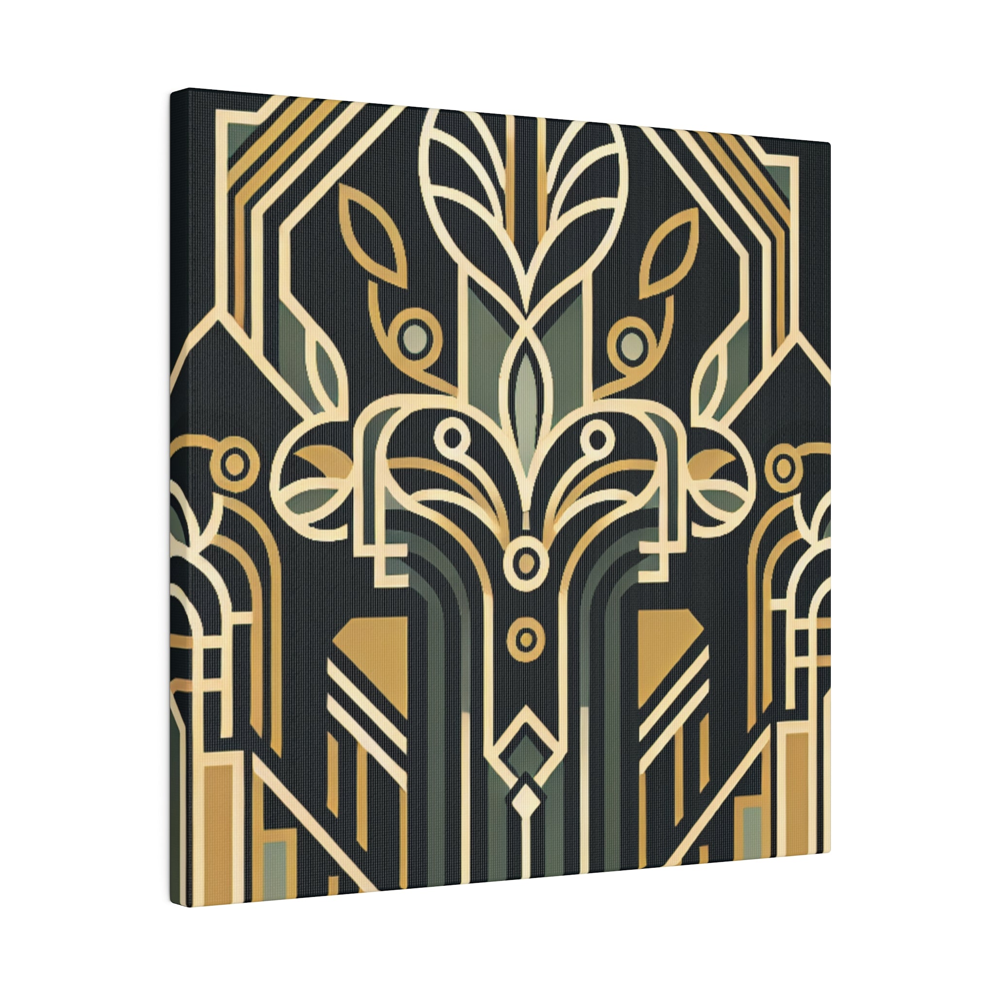 Luxe Dreamscape Pattern Art Deco Wall Art Canvas