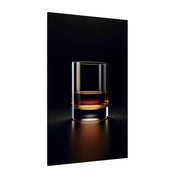 Bourbon Glass Neat Canvas