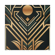 Deco Elegance Symphony Art Deco Wall Art Canvas