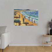 Seashore Reverie Coastal Decor Impressionist Beach Painting Canvas