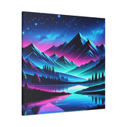 Majestic Mountain Landscape Art Canvas