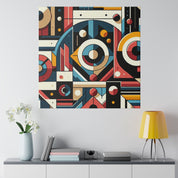 Kaleidoscopic Visions A Maximalist Geometric Odyssey Geometric Painting Canvas