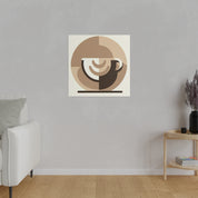 Sleek Brew Aesthetics Coffee Wall Art Canvas