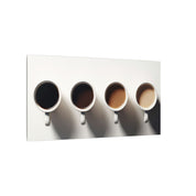 Coffee Tones Minimalist Canvas