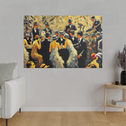 Prohibition Secret Haven Retro Speakeasy Bar Art Canvas