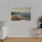 Seashore Muted Tonalism Beach Painting Canvas