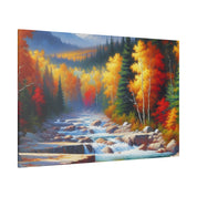 Autumn Embrace Whisper Fall Painting Canvas