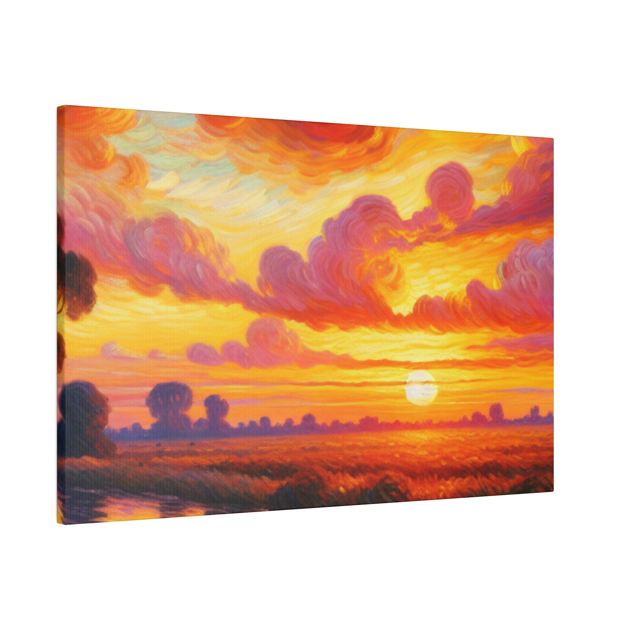 Solaris Meltdown Harmony Sunset Painting Canvas