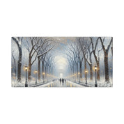 Central Park Winter Mall Canvas