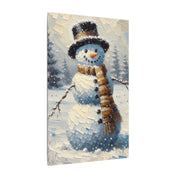 Rustic Snowman Canvas