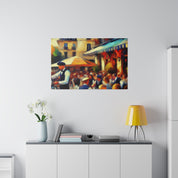 Espresso European Cafe Artwork Canvas