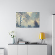 Winter Sky Snowscape Expression Winter Painting Canvas