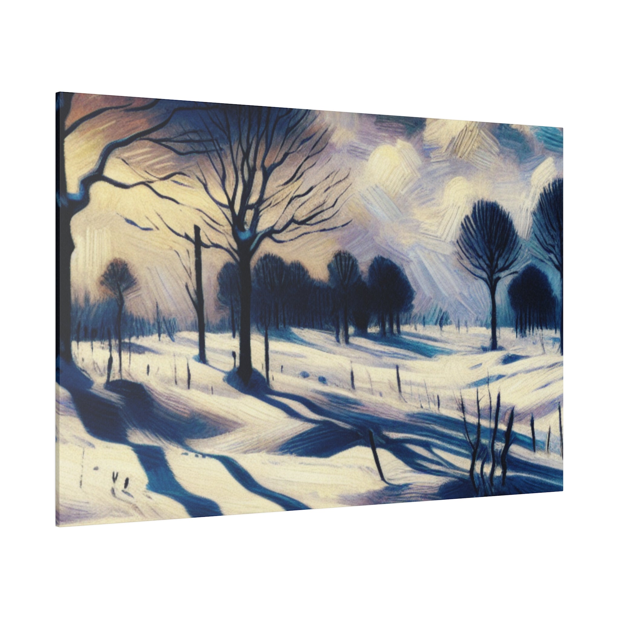 Whisper of Winter Snowscape Epoch Winter Painting Canvas