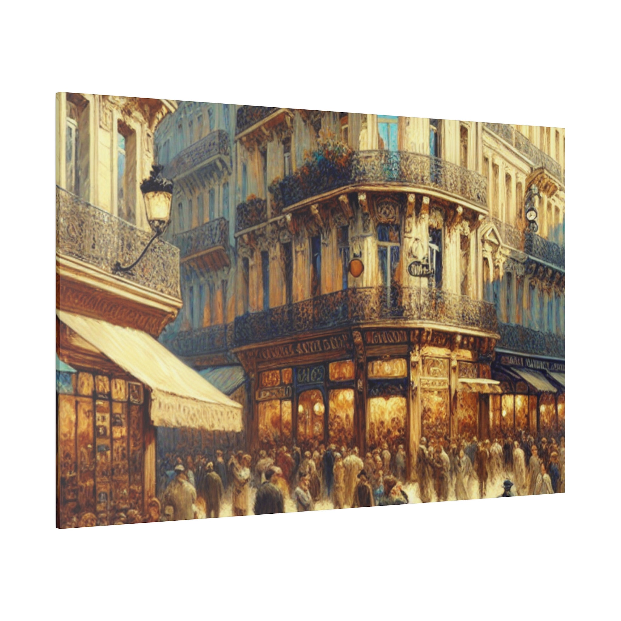 Rue d'Art Mirage French Street Painting Canvas