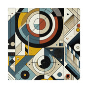 Vivid Geometric Symphony Geometric Painting Canvas