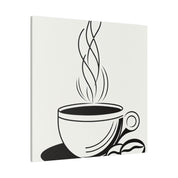 Minimalist Mastery: Coffee Canvas Unveiled Coffee Art Canvas