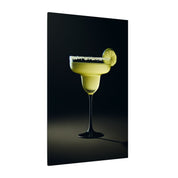 Lime Green Margarita Cocktail Canvas