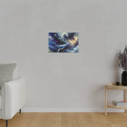 Tempest Heaven's Mirage Lightning Painting Canvas