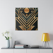 Deco Elegance Symphony Art Deco Wall Art Canvas