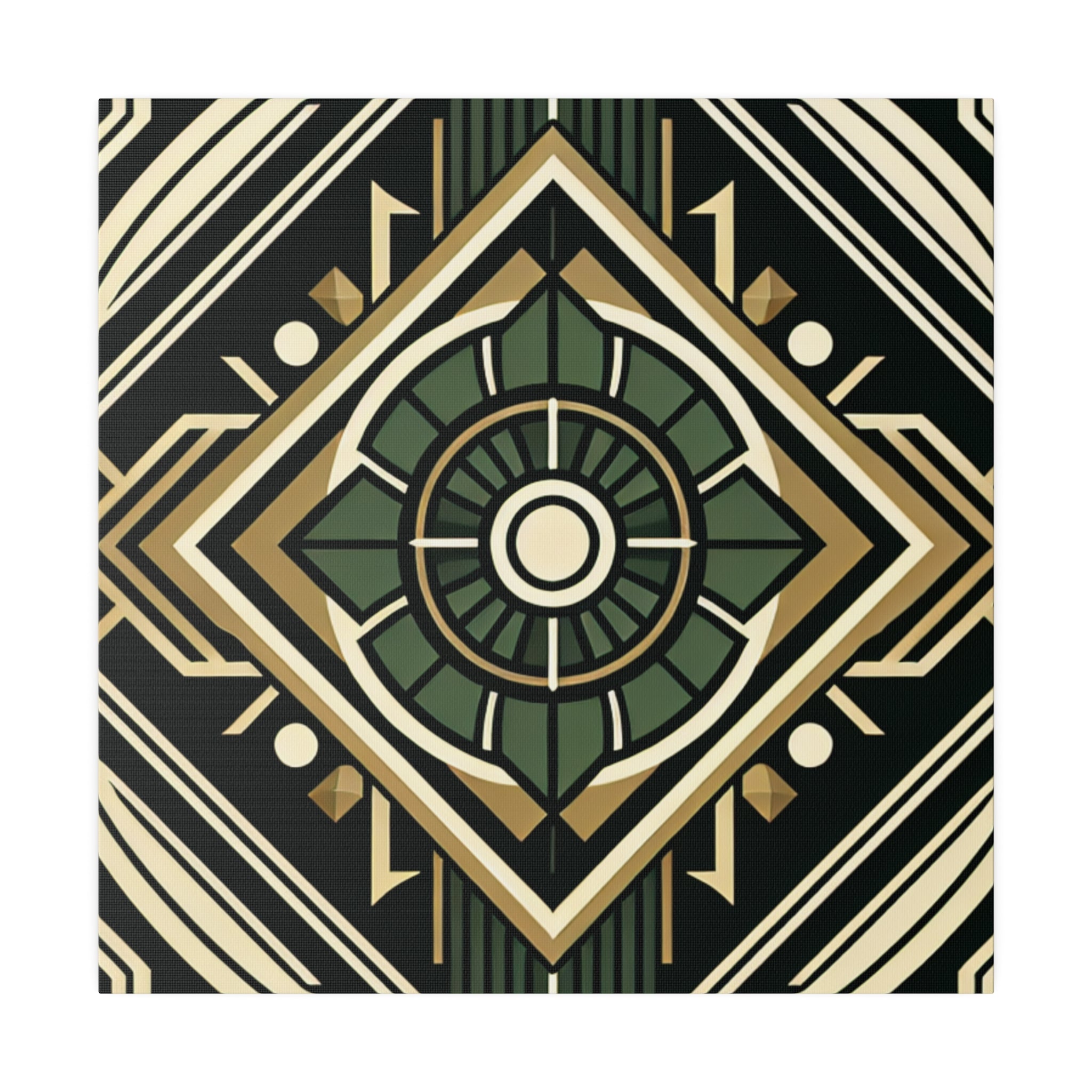 Deco Dreamline Geometry Art Deco Wall Art Canvas