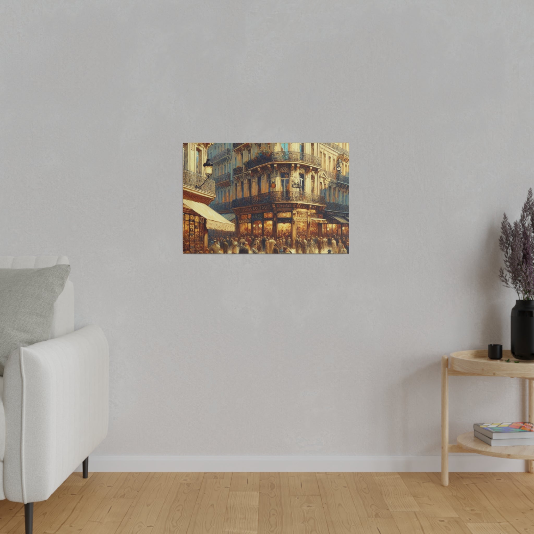 Rue d'Art Mirage French Street Painting Canvas