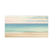Pastel Minimalist Beach Canvas