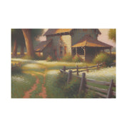 Bucolic Bliss Canvas Farmhouse Painting Canvas