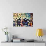 Razzle Dazzle Underground Retro Speakeasy Bar Art Canvas