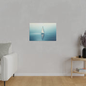 Seafaring Tranquility Seascape Sailboat Painting Canvas