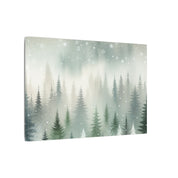 Snowfall in the Pines Canvas