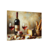 Rustic Wine & Charcuterie Canvas