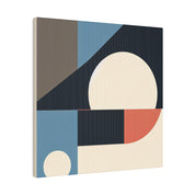 Mid Century Geometric Abstract Wall Art Canvas