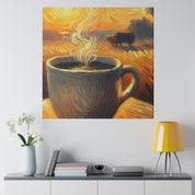 Farmlife Impressionist Countryside Artwork Coffee Painting Canvas