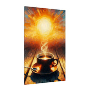 Rustic Sunshine Coffee Canvas