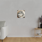 Ambient Cafe Art Minimalism Coffee Wall Art Canvas