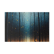 Forest Painting | Firefly Forest Landscape Canvas