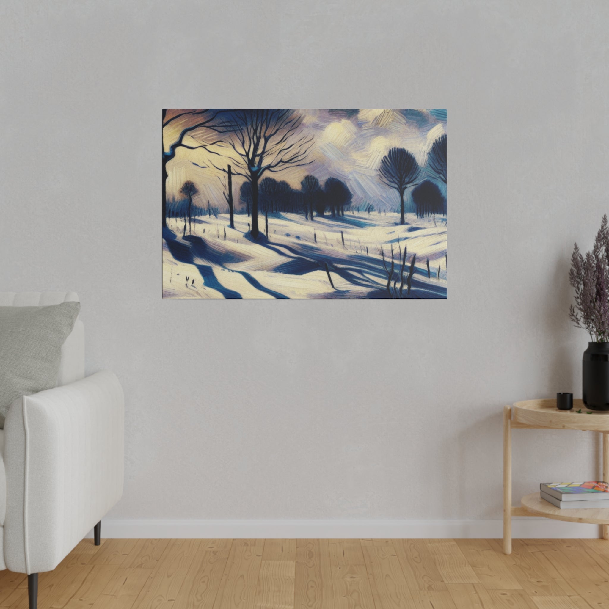 Whisper of Winter Snowscape Epoch Winter Painting Canvas