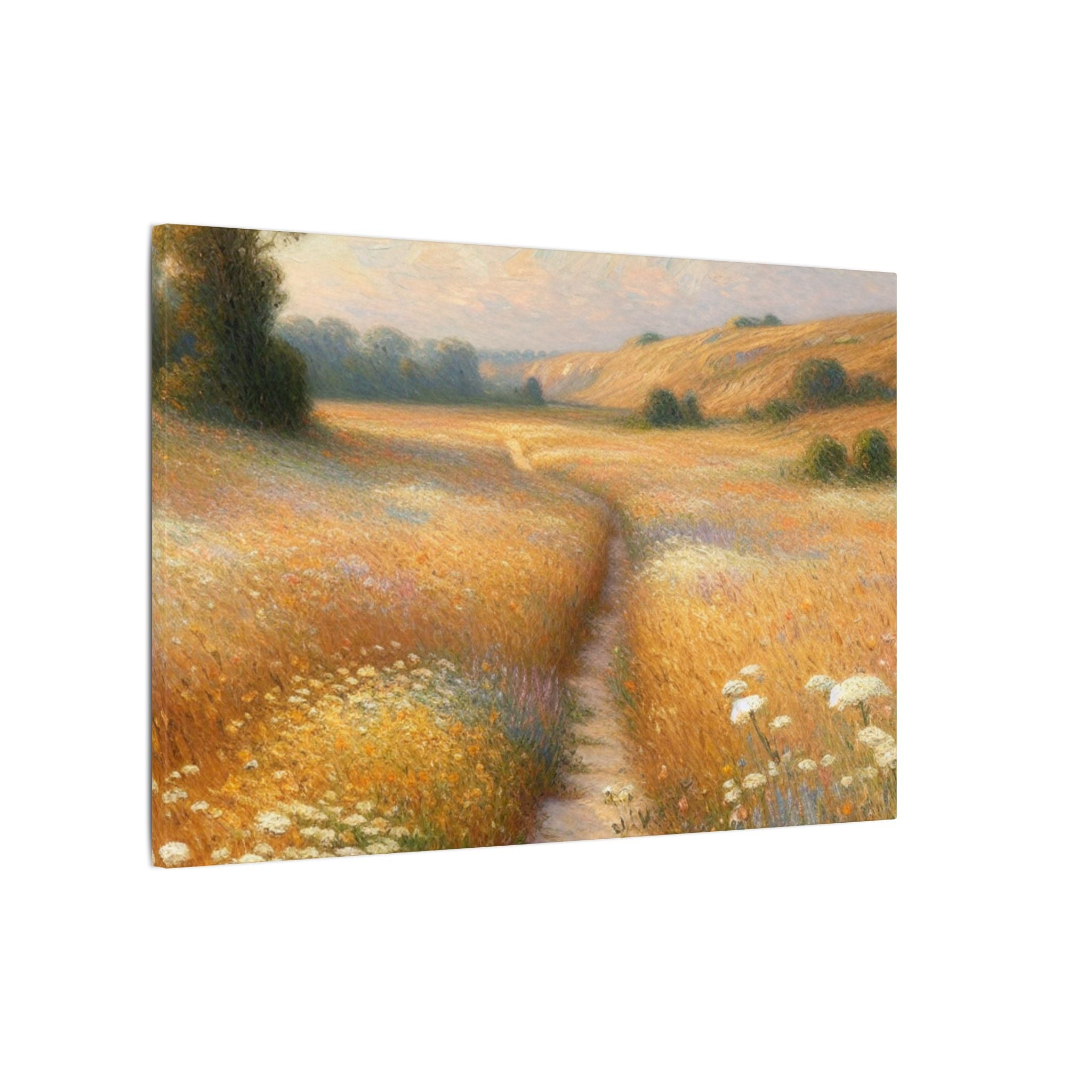 Path Through the Wildflowers Canvas
