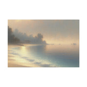 Mystic Shoreline Beach Painting Canvas