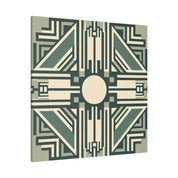 Deco Opulence Extravaganza Pattern Art Deco Wall Art Canvas