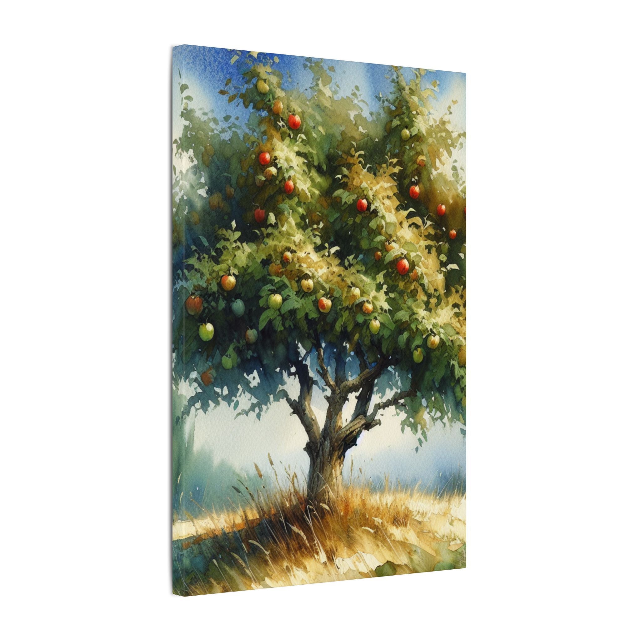 Autumn Orchard Hill Canvas