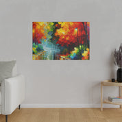 Autumn Whisper Hues Fall Painting Canvas