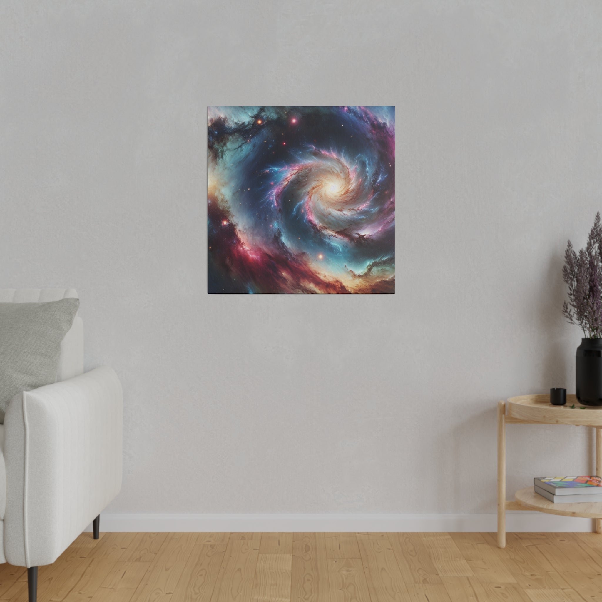 Galaxy Spectrum Striking Space Art Canvas