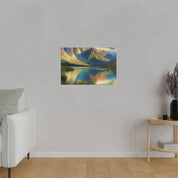 Peak Mountain Symphony Mountain Landscape Painting Canvas