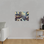 Parisian Symphony French Street Painting Canvas