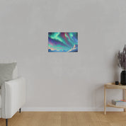 Aurora Frost Mirage Northern Lights Painting Canvas